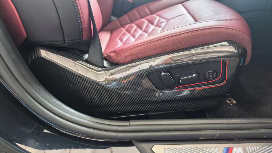 BMW G90 M5 Carbon Fiber side seat cover