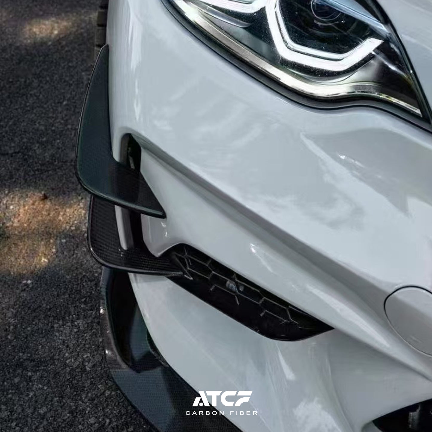 BMW F87 M2 M2C Carbon Fiber AC Front Canards