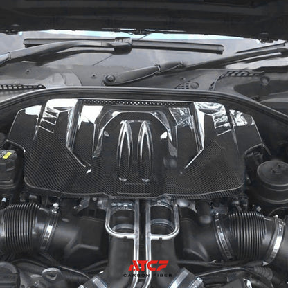 Copertura motore in fibra di carbonio BMW B58 G20 G22 G26 G01 G02 G05