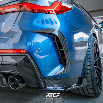 Spoiler anteriore in fibra di carbonio per BMW Serie 4 G22 G23 - K1