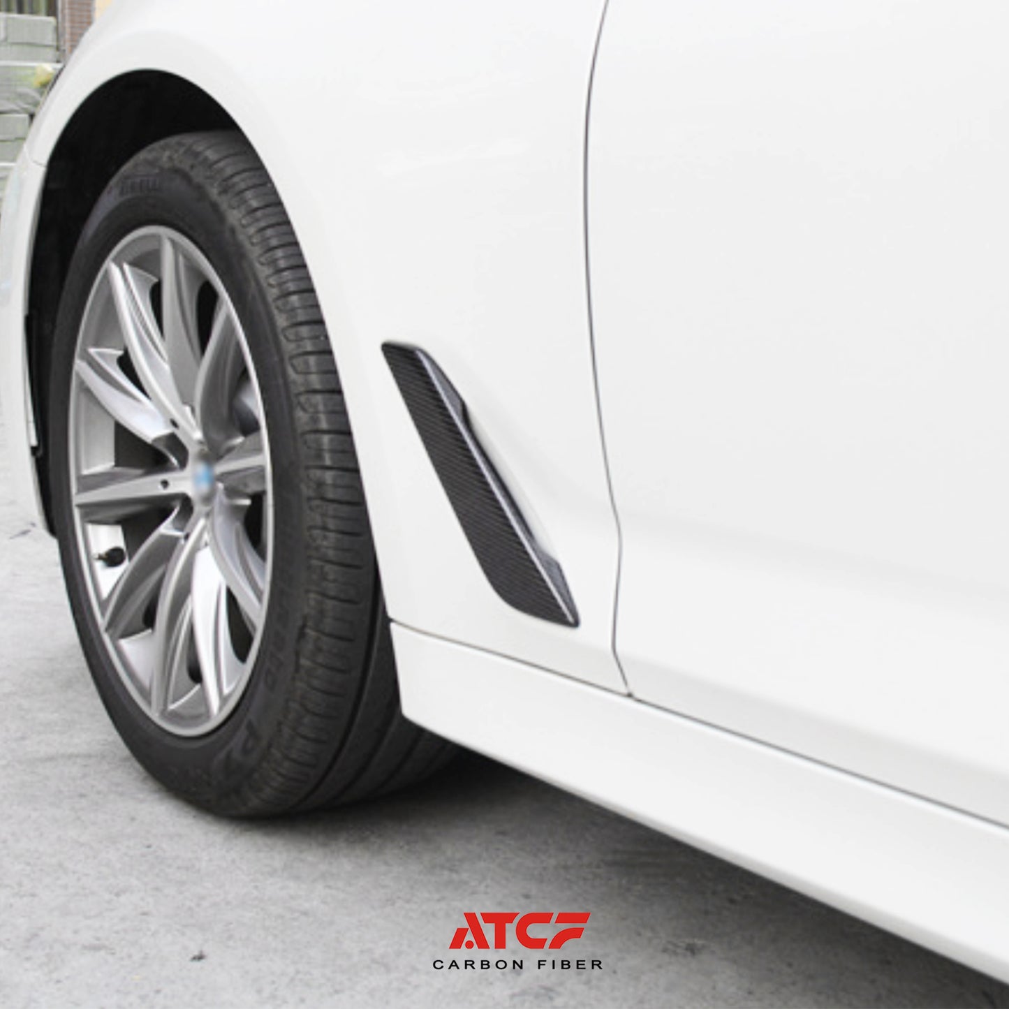 BMW 5series 530 525Li G30 G31 G38 Carbon Fiber Fender trim