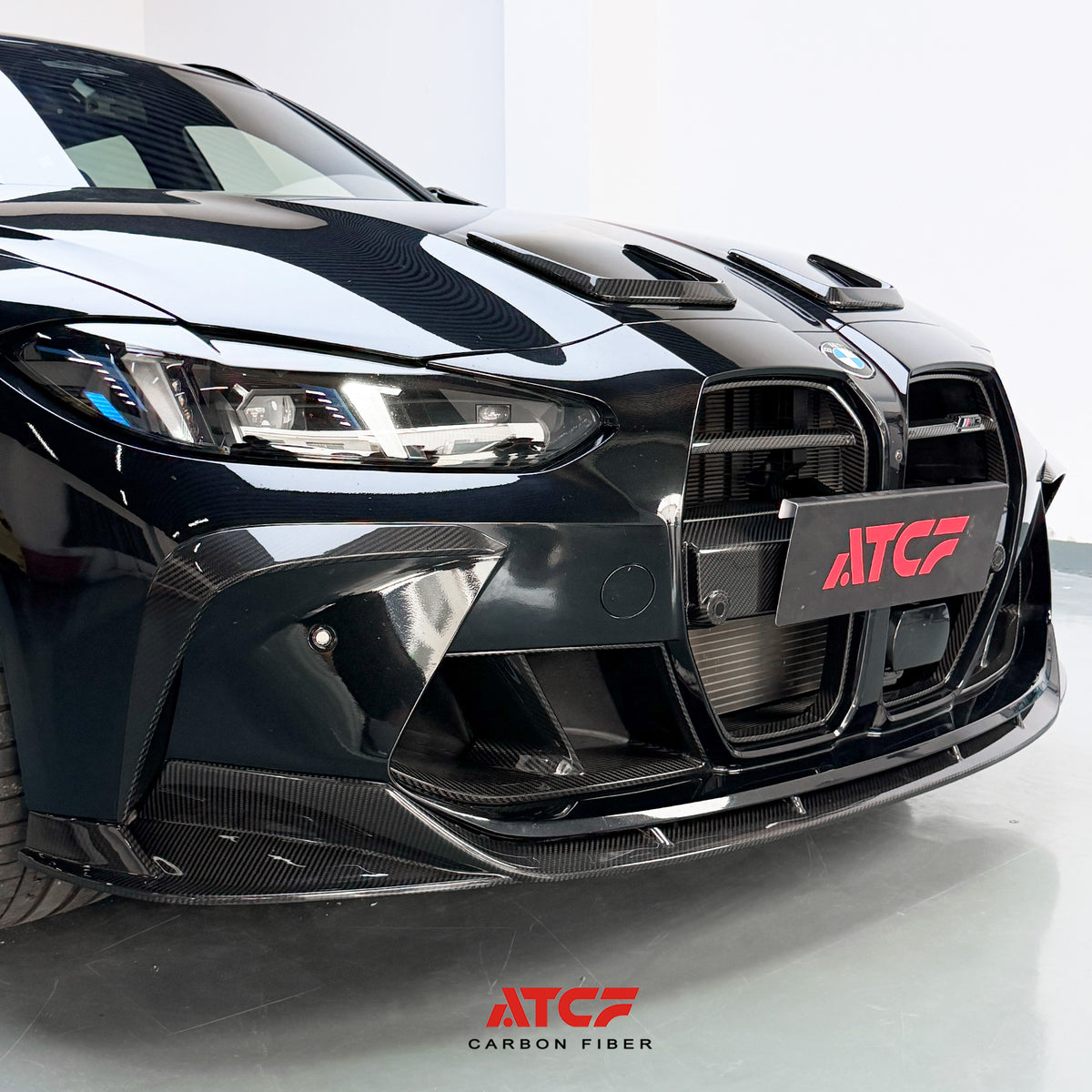 BMW G80/G81/G82/G83 M3 M4 Carbon Fiber CT Style Front Lip