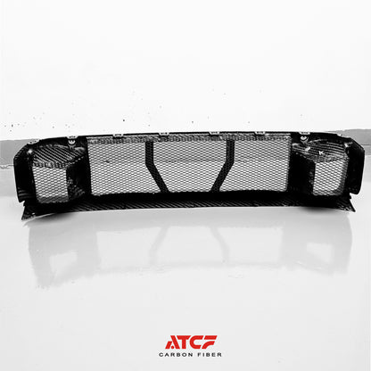 BMW G87 M2 Carbon Fiber Front Bumper Center Lower Grille Kit