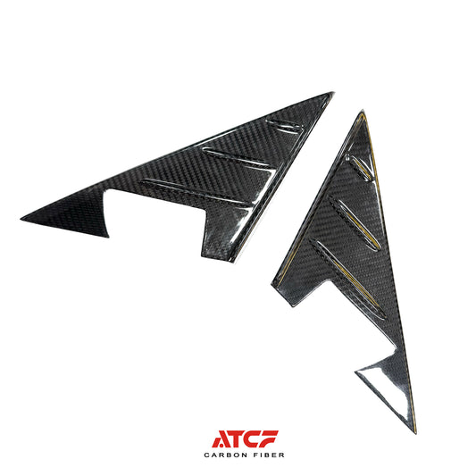 BMW G80G81G82G87 G22G42 Carbon Fiber  Window Triangle Mirror Side  trim