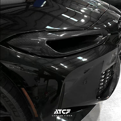 BMW G80 G82 M3M4Carbon Fiber  Headlight Delete Intake Duct