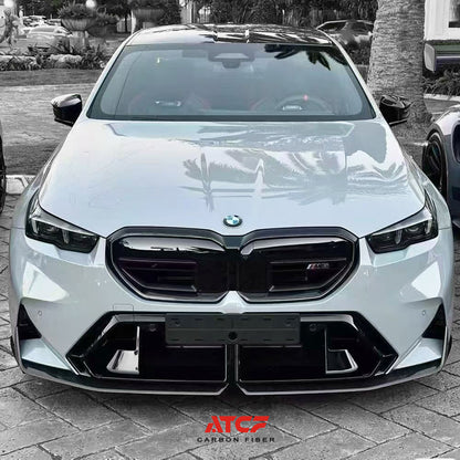 BMW G90 M5  Carbon Fiber Front grill & Front  lower bumper Grille