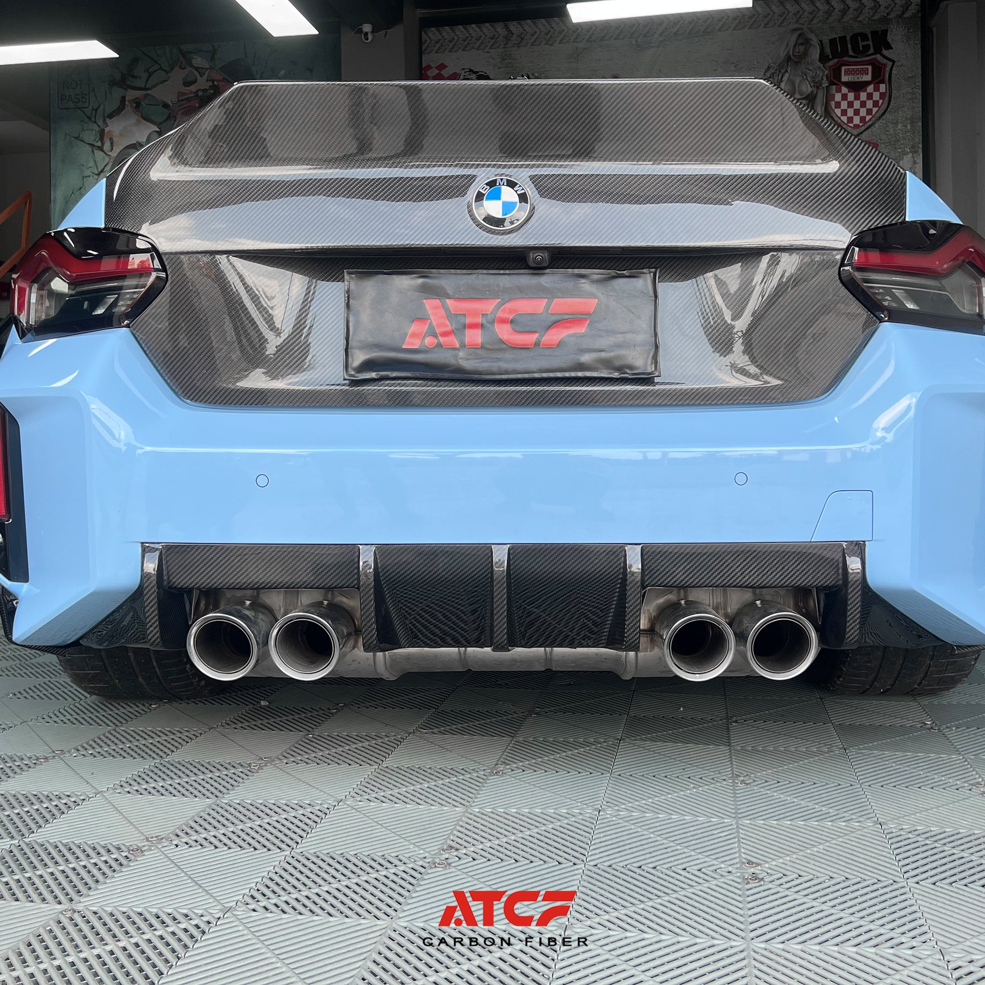 BMW G87 M2 Carbon Fiber MP Diffuser