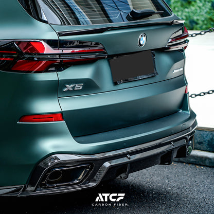 Spoiler/alettone superiore in fibra di carbonio per BMW X5 G05 LCI