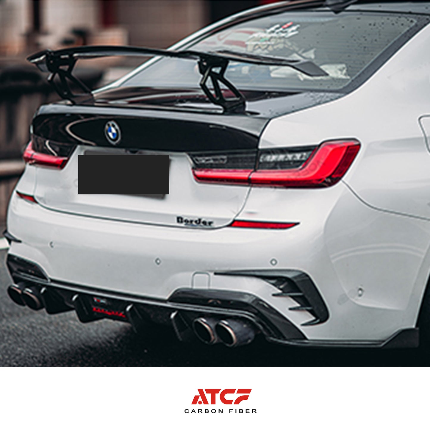 Spoiler BMW G20 Pre LCI in fibra di carbonio per Serie 3 330i M340i