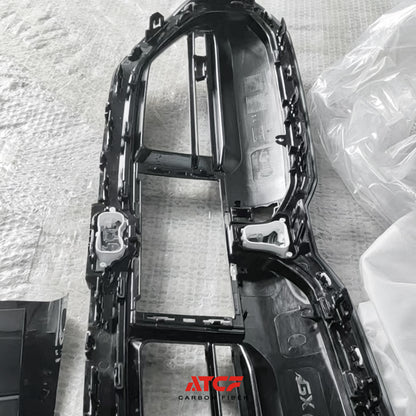 BMW G90 M5  Carbon Fiber Front grill & Front  lower bumper Grille