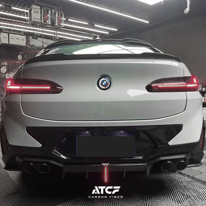 BMW X4 G02 LCI Carbon Fiber Diffuser