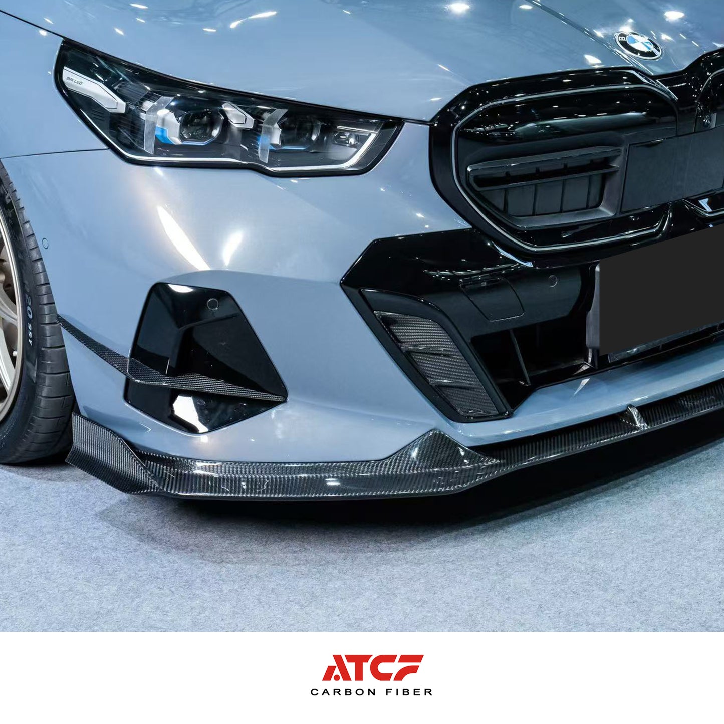 Spoiler anteriore in fibra di carbonio ST per BMW Serie 5 G68