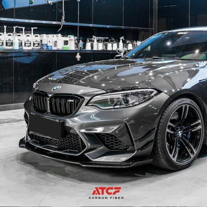 Labbro anteriore in fibra di carbonio a secco BMW F87 KB