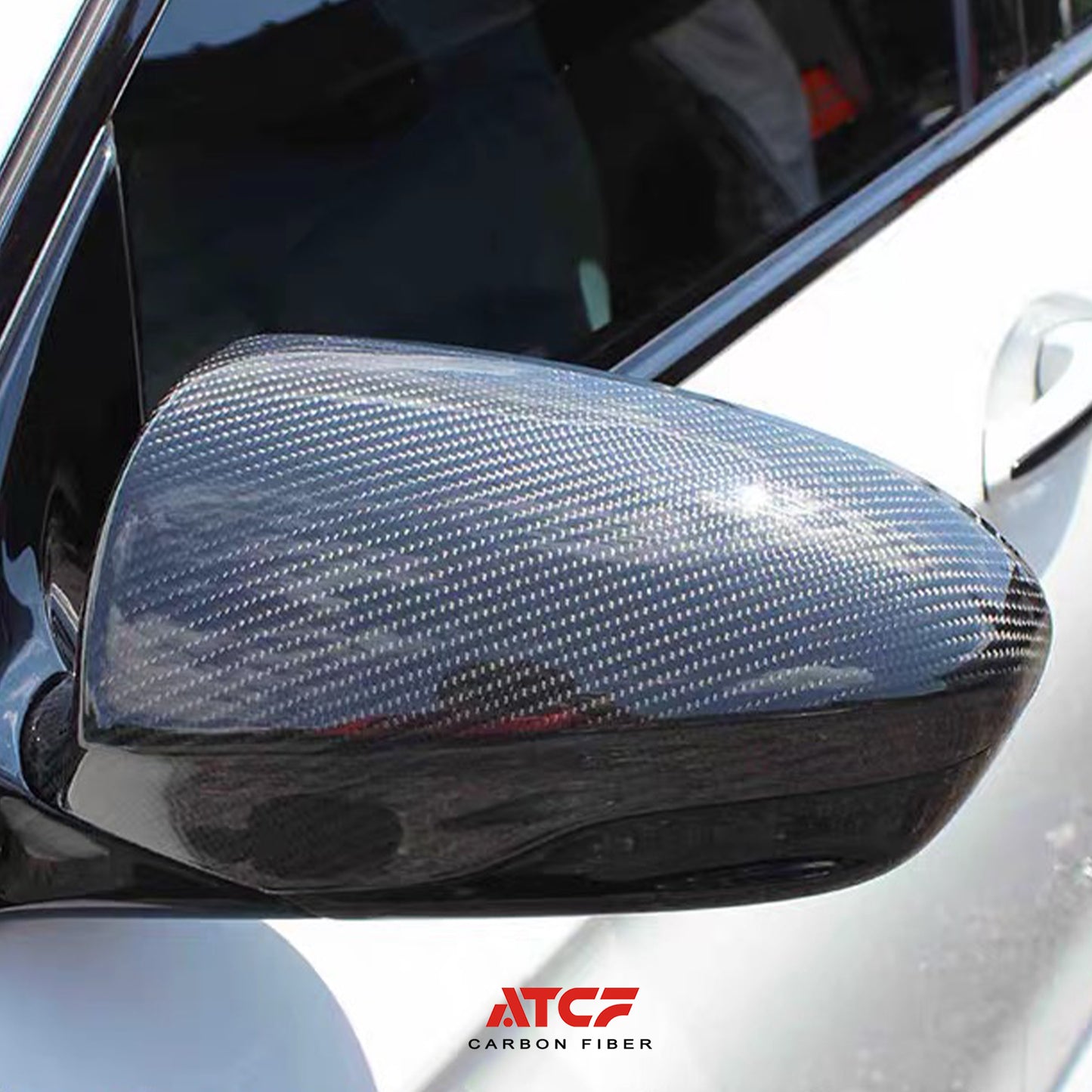 BMW F10 M5 F06 F12 M6 Carbon Fiber Mirror Caps