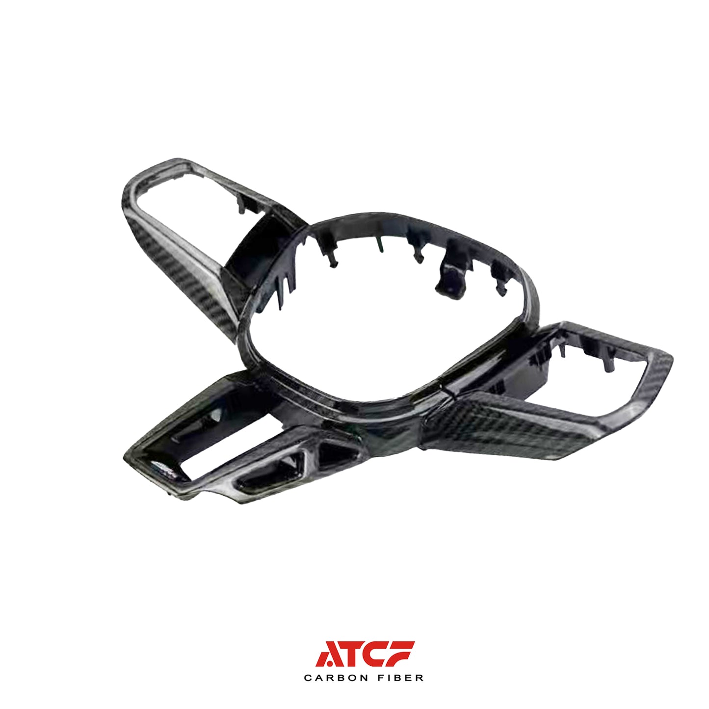 Rivestimento del volante in fibra di carbonio BMW CS Style