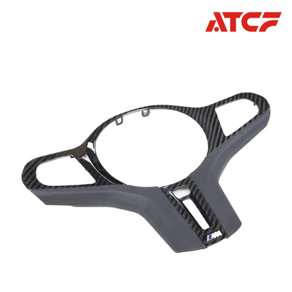 BMW G80/G81/G82/G83/G87 G20 G30 Carbon Fiber Steering Wheel Trim