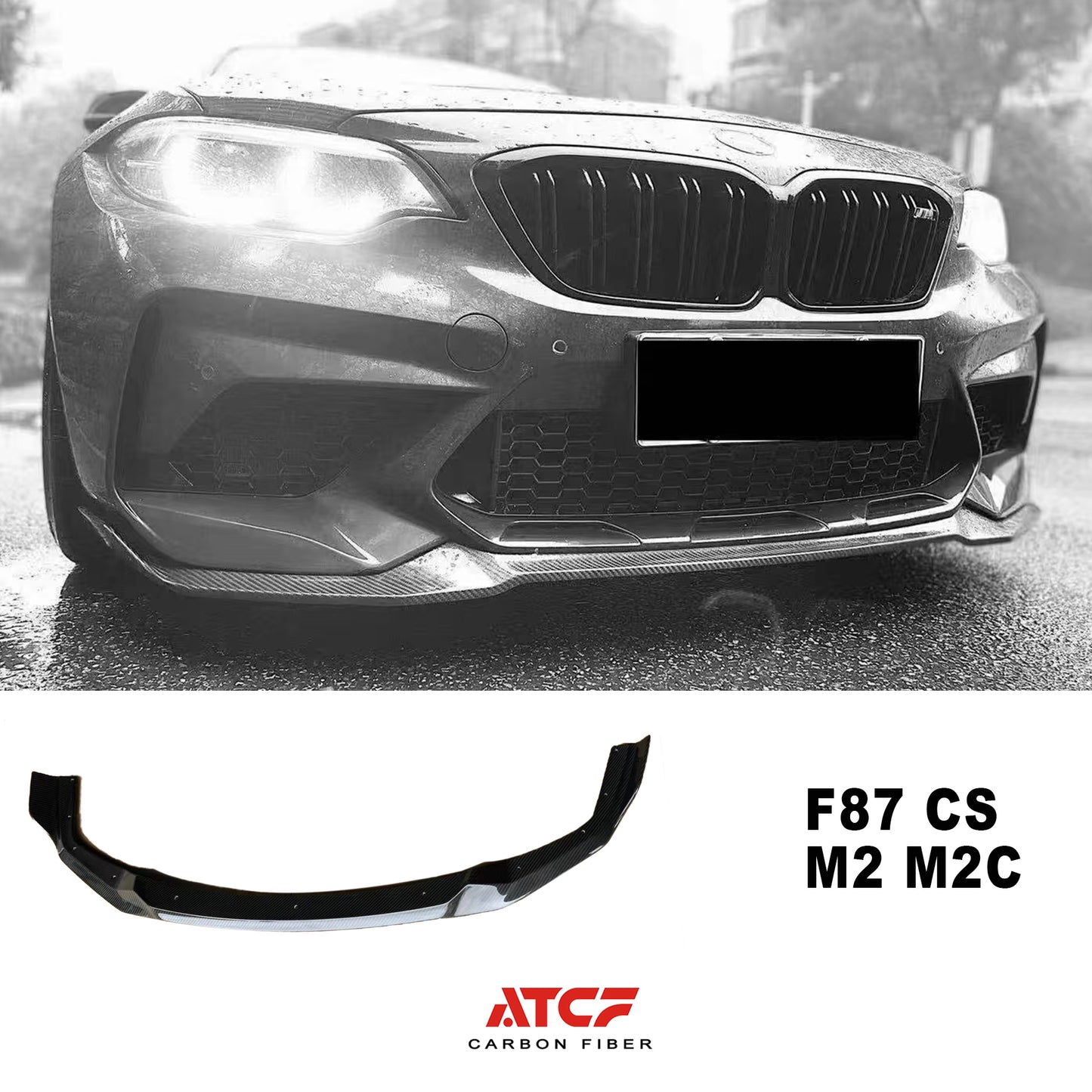 BMW F87 M2 M2C Carbon Fiber CS Front Lip