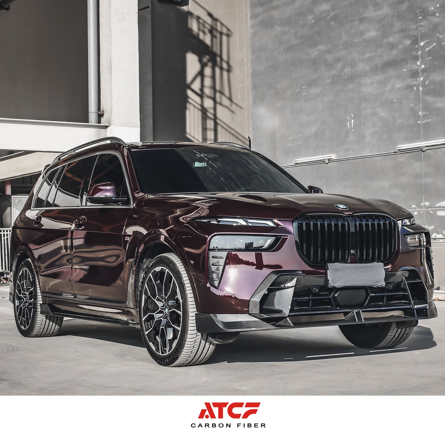 Spoiler/alettone superiore in fibra di carbonio per BMW X5 G05 LCI