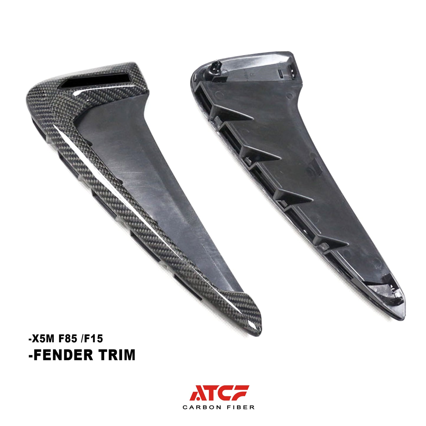 BMW X5M F85 F15 Carbon Fiber Fender vents trim Replacement