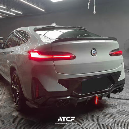 BMW X4 G02 LCI Carbon Fiber Diffuser