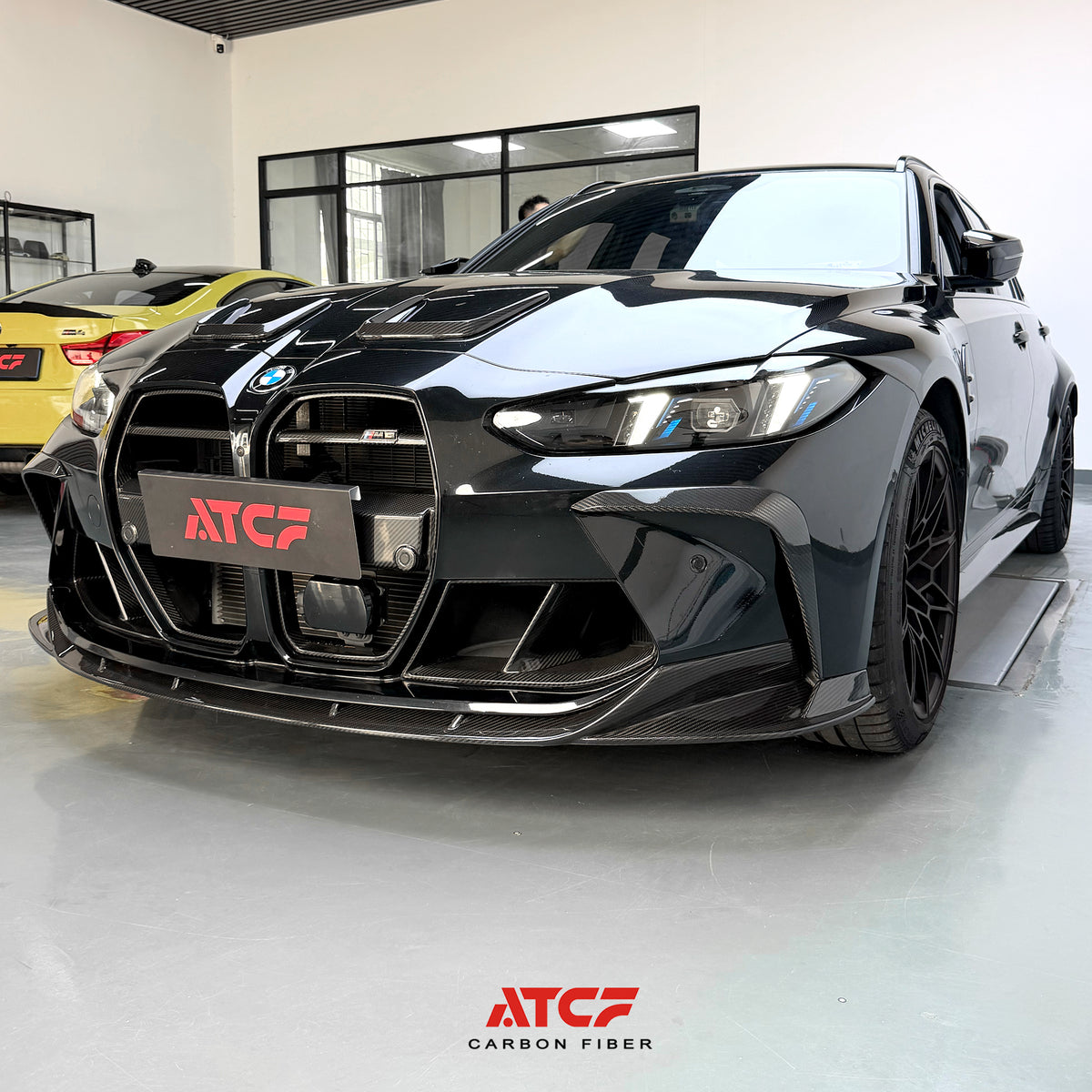 BMW G80/G81/G82/G83 M3 M4 Carbon Fiber CT Style Front Lip
