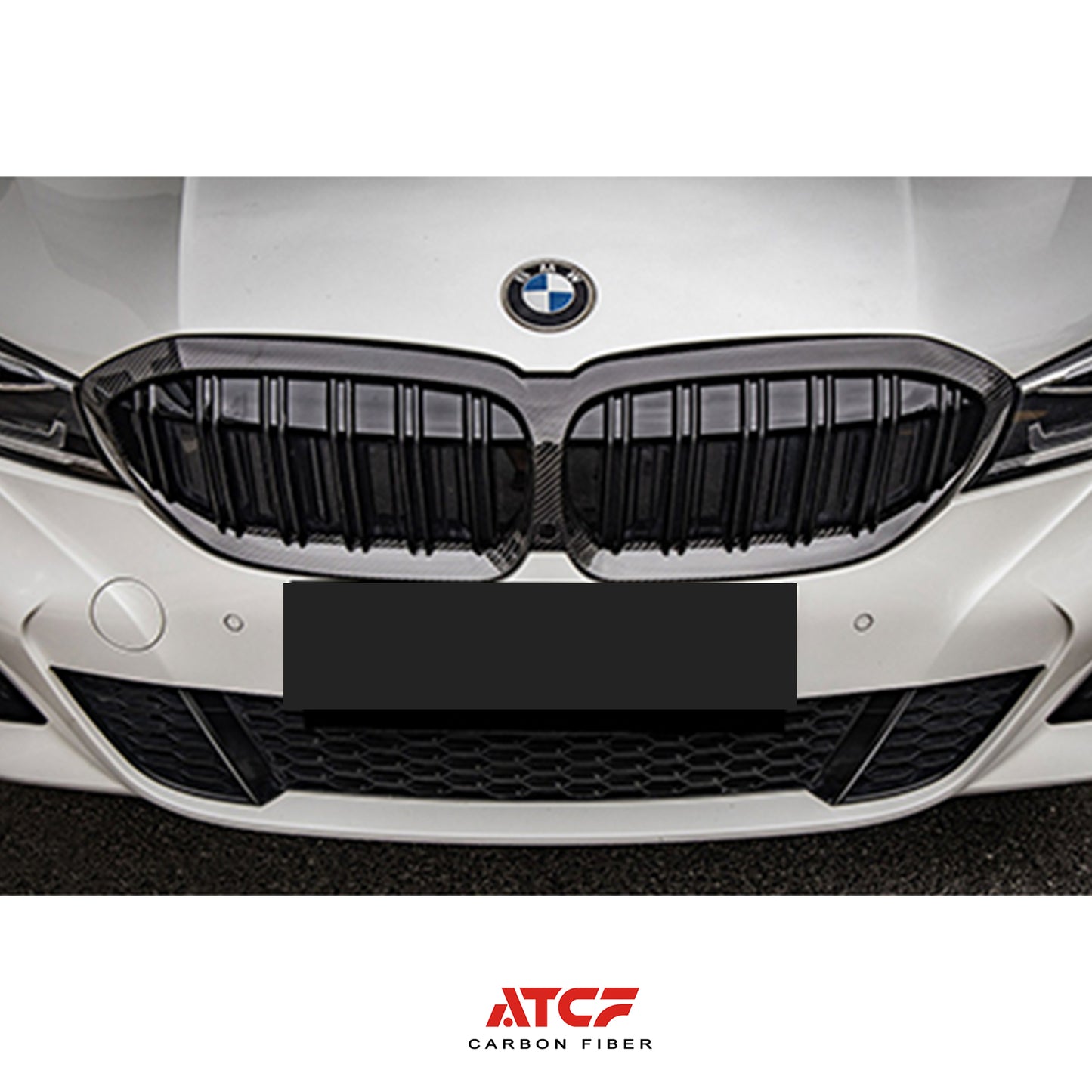 BMW G20 Pre LCI Front Gril Carbon Fiber 3 Series 330i M340i