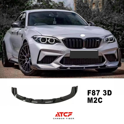 BMW F87 M2 M2C Carbon Fiber 3D Front LIP