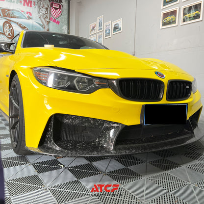 Paraurti anteriore 3D in fibra di carbonio per BMW F80 F82 F83