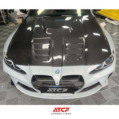 Cofano in fibra di carbonio stile G per BMW G80/G81/G82/G83