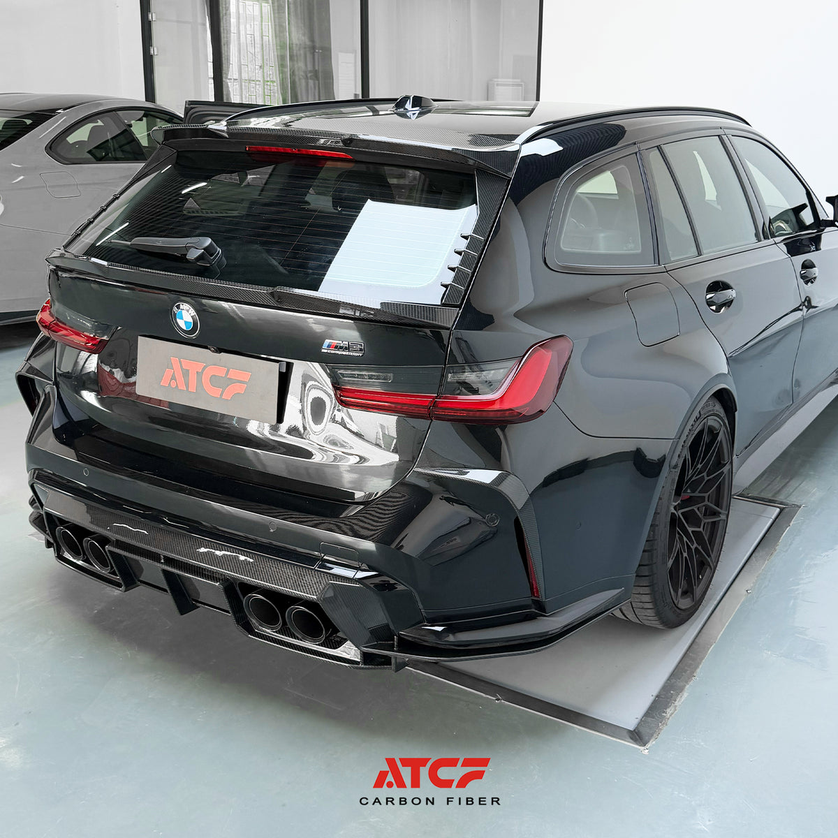 BMW G81 M3 Carbon Fiber Roof Spoiler & Trunk spoiler