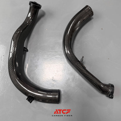 BMW F80 F82 F83 F87 M2C Carbon Fiber S55 Engine charge pipes