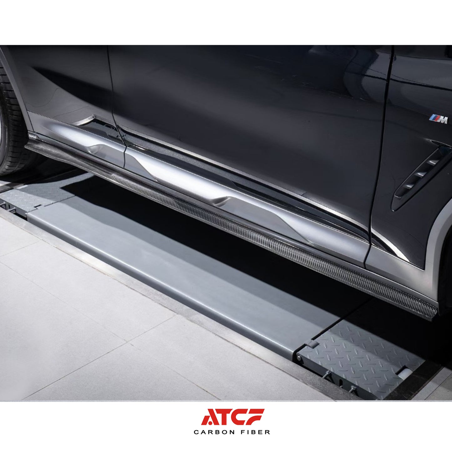 Diffusore in fibra di carbonio per BMW F98 X4M LCI