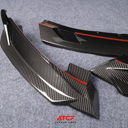 Spoiler anteriore in fibra di carbonio V2 per BMW G80/G81/G82/G83
