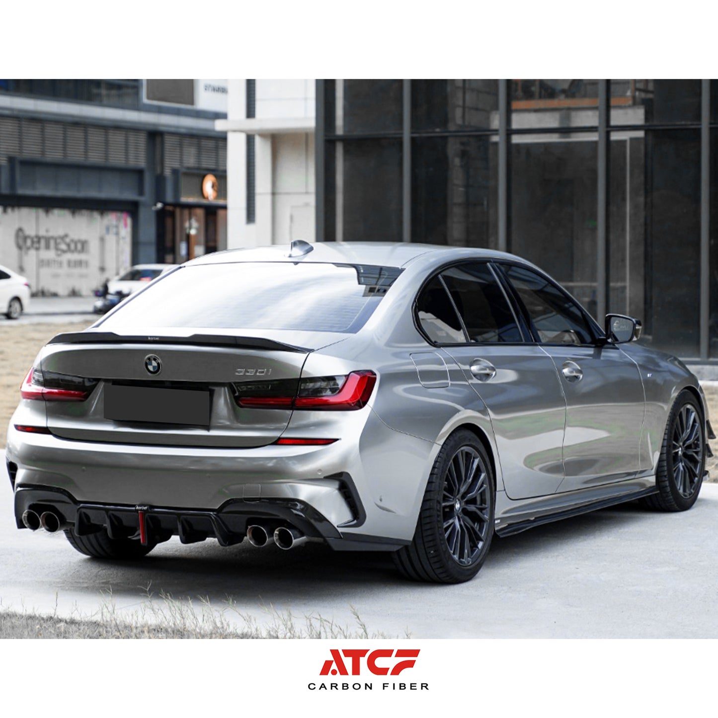 Labbro anteriore in fibra di carbonio per BMW G22 G23