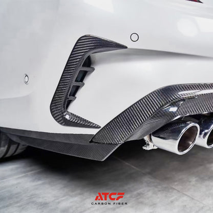 Labbro anteriore in fibra di carbonio per BMW G22 G23