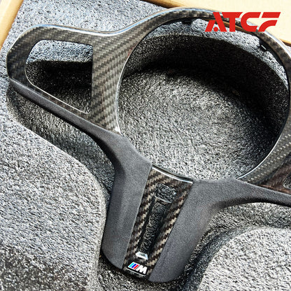 BMW G80/G81/G82/G83/G87 G20 G30 Carbon Fiber Steering Wheel Trim