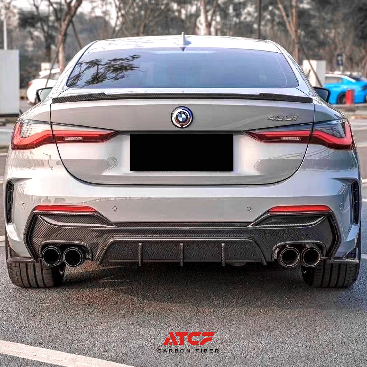 BMW G22 G23 Carbon Fiber Diffuser