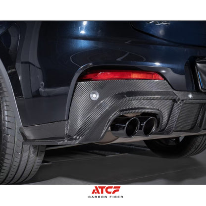 Diffusore in fibra di carbonio per BMW F98 X4M LCI