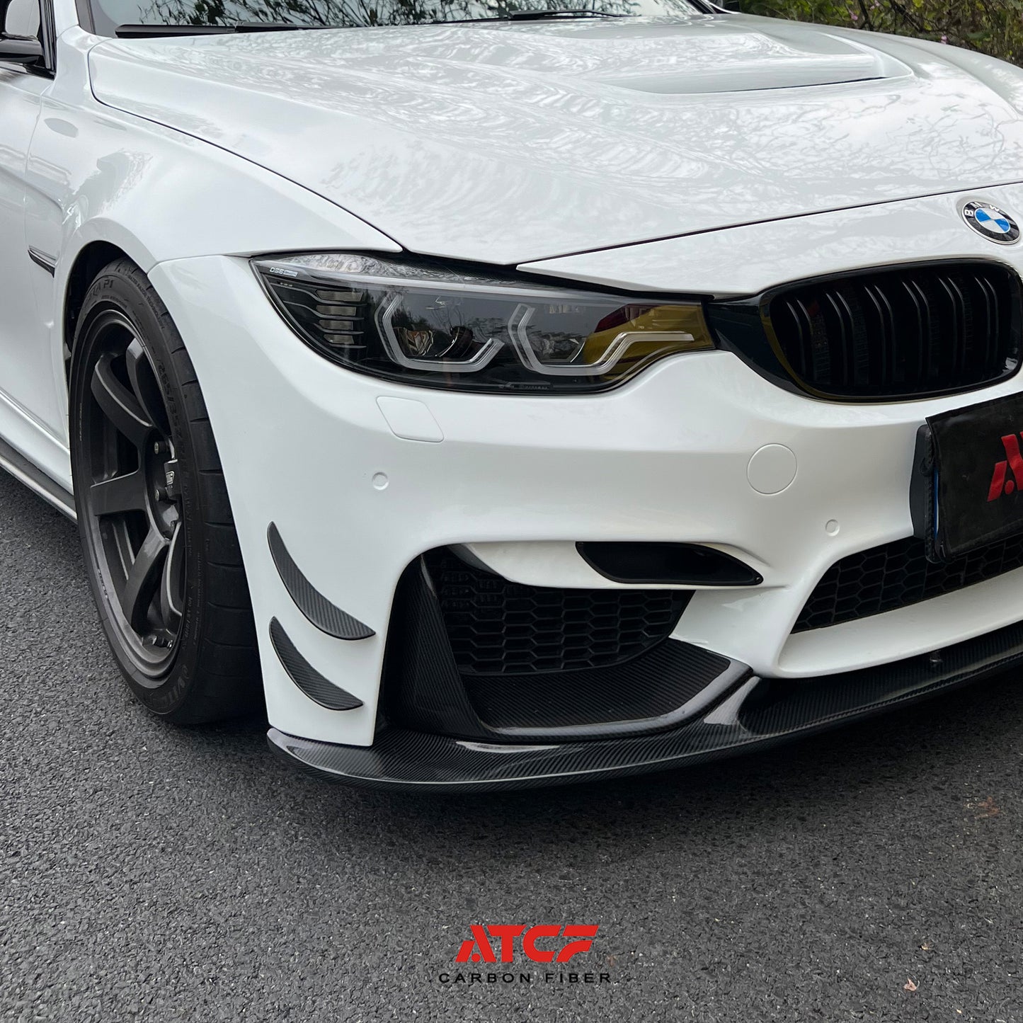 BMW F80 F82 F83  Carbon Fiber AC Front Canards