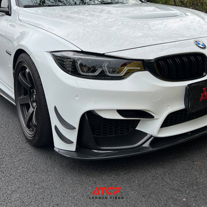 BMW F80 F82 F83  Carbon Fiber AC Front Canards