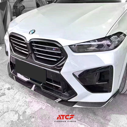 BMW X5M F95 LCI 2024 Carbon Fiber Front Lip