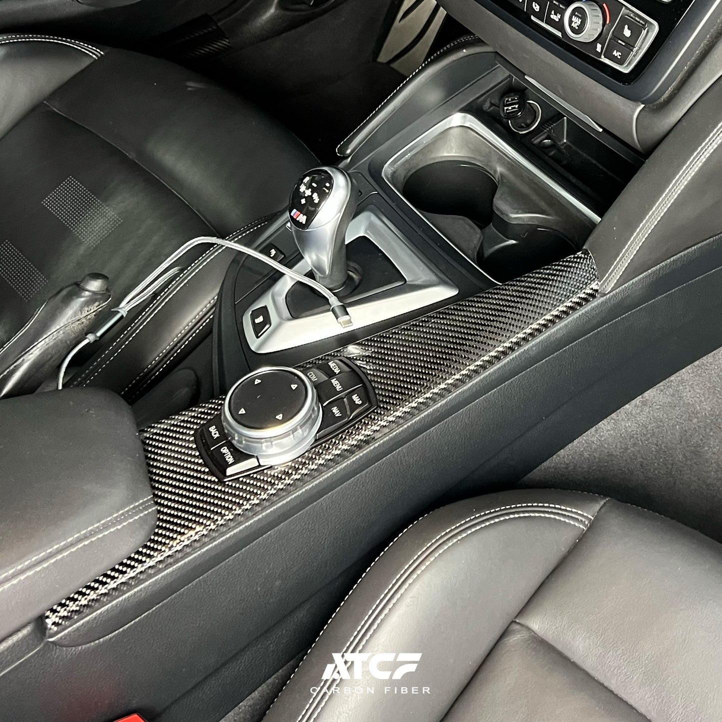 BMW F80 F81 F82 F83 F87 Carbon Fiber Central control panel cover