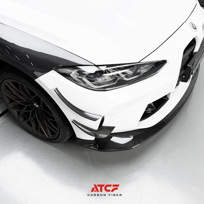 BMW G80/G81/G82/G83 Carbon Fiber V Front Canards
