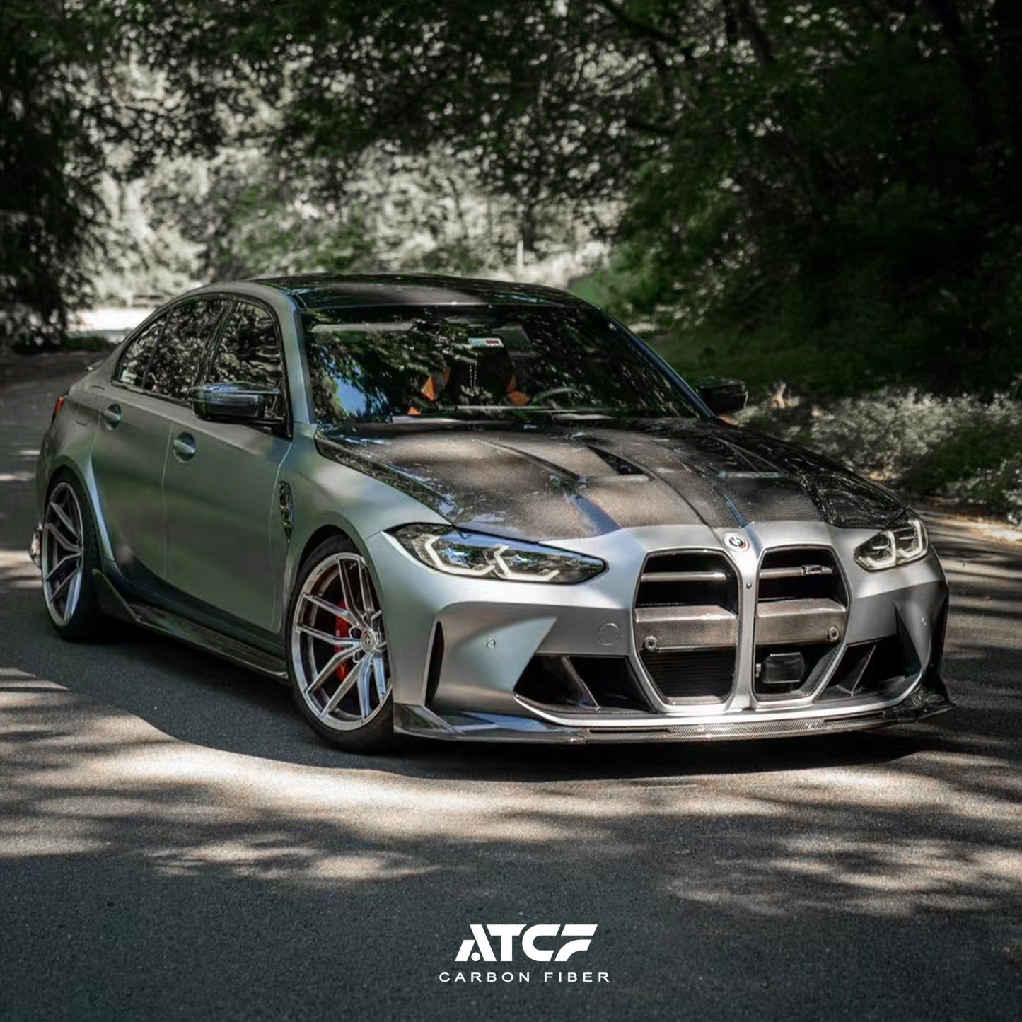 BMW G80/G81/G82/G83 Carbon Fiber V Style Front Lip