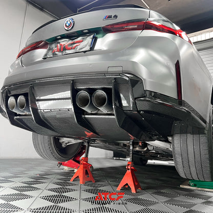 BMW G80/G81/G82/G83 Carbon Fiber R Style Diffuser