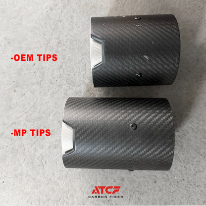 BMW F87 F80 F82 F83 Carbon Fiber Exhaust Tips