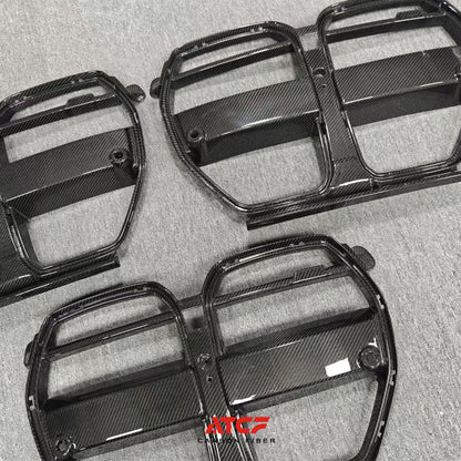 BMW G80/G81/G82/G83 Carbon Fiber V Style Front Grill 1pc