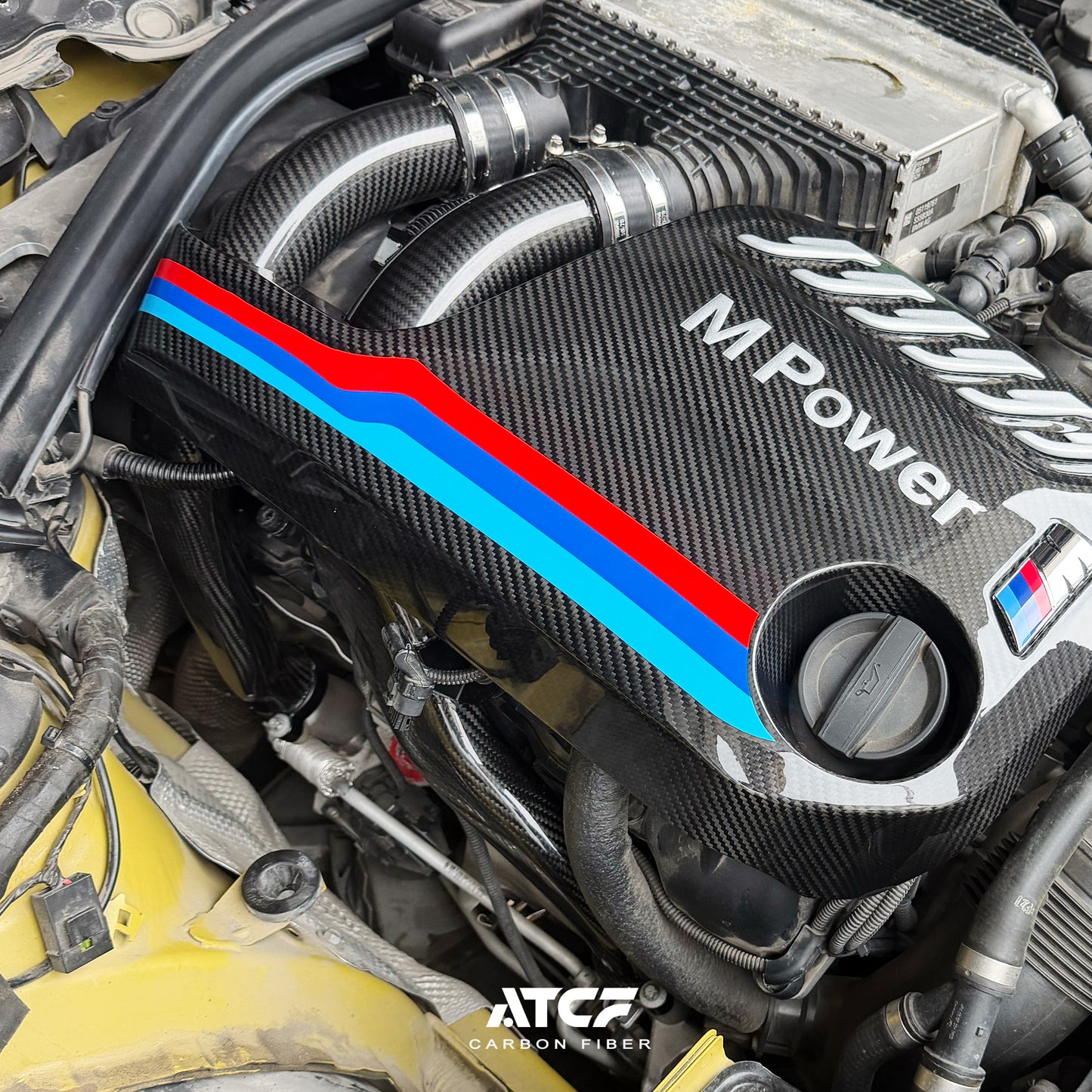 BMW F80 F82 F83 F87 M2C Carbon Fiber S55 Engine charge pipes