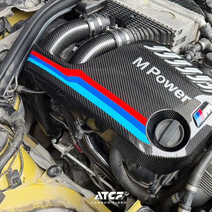 BMW F80 F82 F83 F87 M2C Carbon Fiber S55 Engine charge pipes