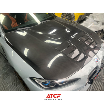 Cofano in fibra di carbonio stile G per BMW G80/G81/G82/G83